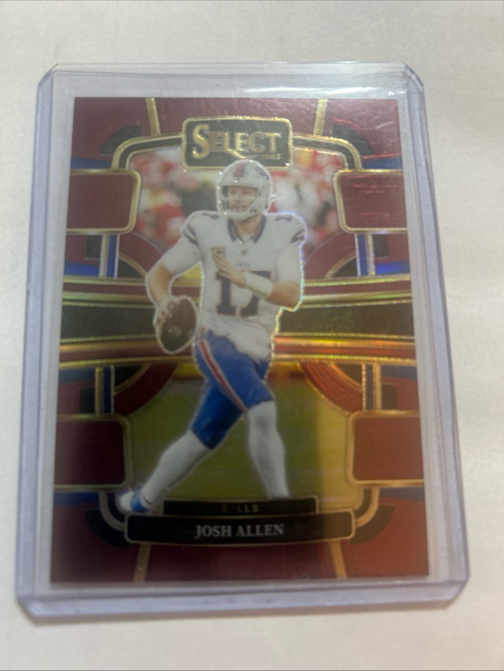 2023 Panini Select - Concourse Josh Allen #13 Maroon Prizm /149